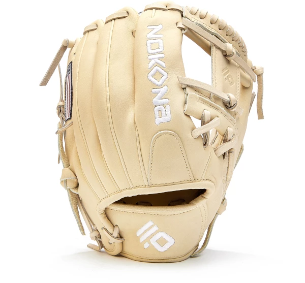 11.5 Inch Nokona AmericanKIP A-1150 Blonde Adult Infield Glove
