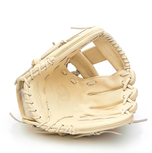 11.5 Inch Nokona AmericanKIP A-1150 Blonde Adult Infield Glove - Image 2