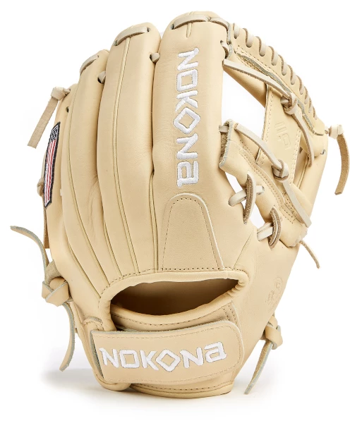 11.5 Inch Nokona AmericanKIP A-V1150 Blonde Infield Glove