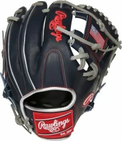 11.5 Inch Rawlings Heart Of The Hide USA PRO204-2USA Adult Infield Baseball Glove