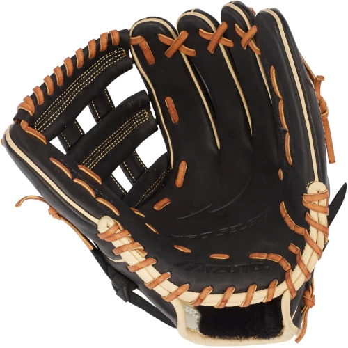 11.75 Inch Mizuno Pro Select GPS1BK-600D Adult Infield Baseball Glove 312674 - Image 2