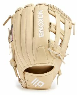 12.75 Inch Nokona AmericanKIP A-1275 Blonde Adult Outfield Glove
