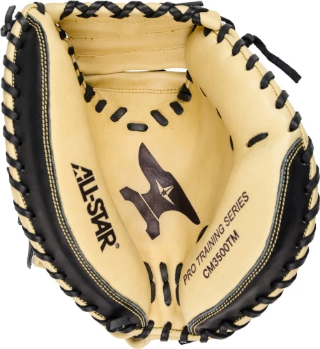 33.5 Inch All-Star Anvil CM3500TM Adult Baseball Weighted Training Catcher's Mitt - Image 2