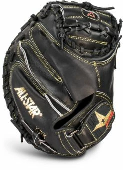 33.5 Inch All-Star Pro-Elite CM3000SBK Adult Baseball Catcher's Mitt