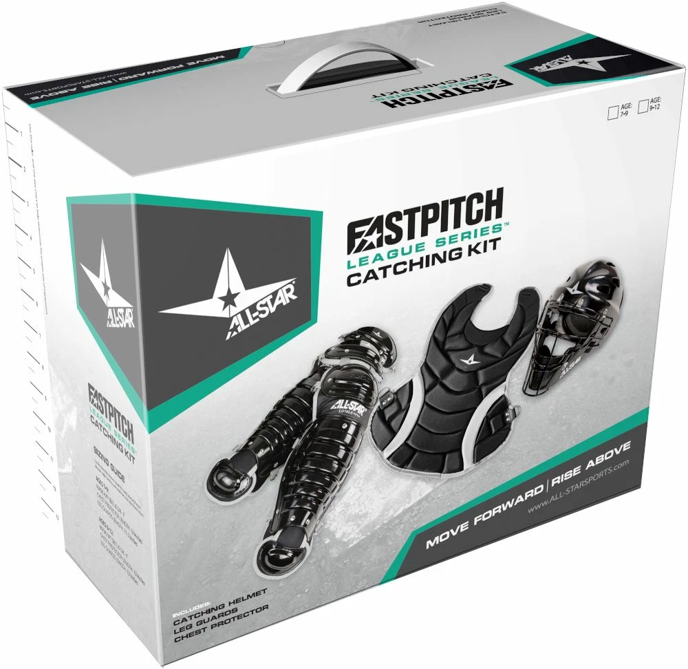 All-Star League Series Youth Fastpitch Softball Catcher's Gear Set CKWLS912 - Image 2