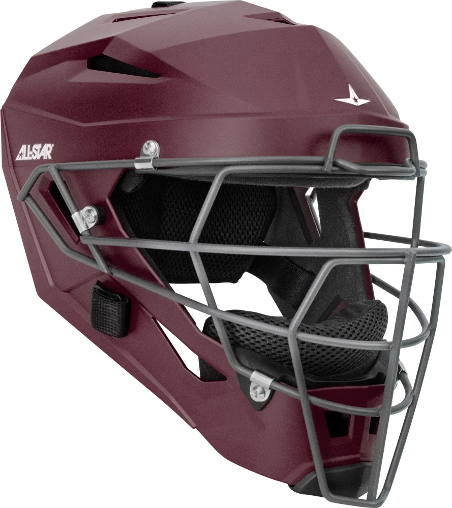 All-Star MVP5 Adult Pro Level Matte Catcher's Helmet MVP5M - Image 7