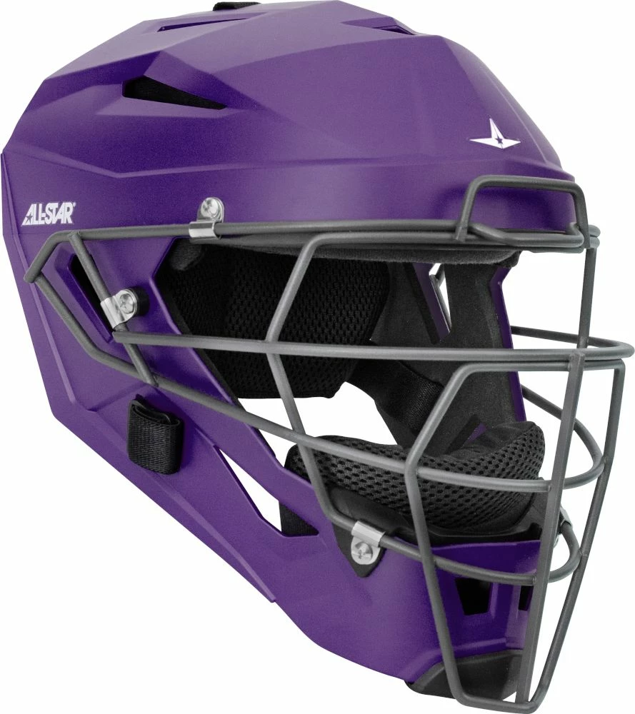 All-Star MVP5 Adult Pro Level Matte Catcher's Helmet MVP5M - Image 9