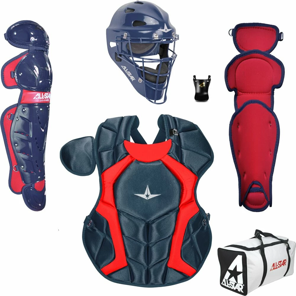 All-Star Player's Series Two Tone Junior Youth Catcher's Gear Set CKCC79PS-TT - Image 2