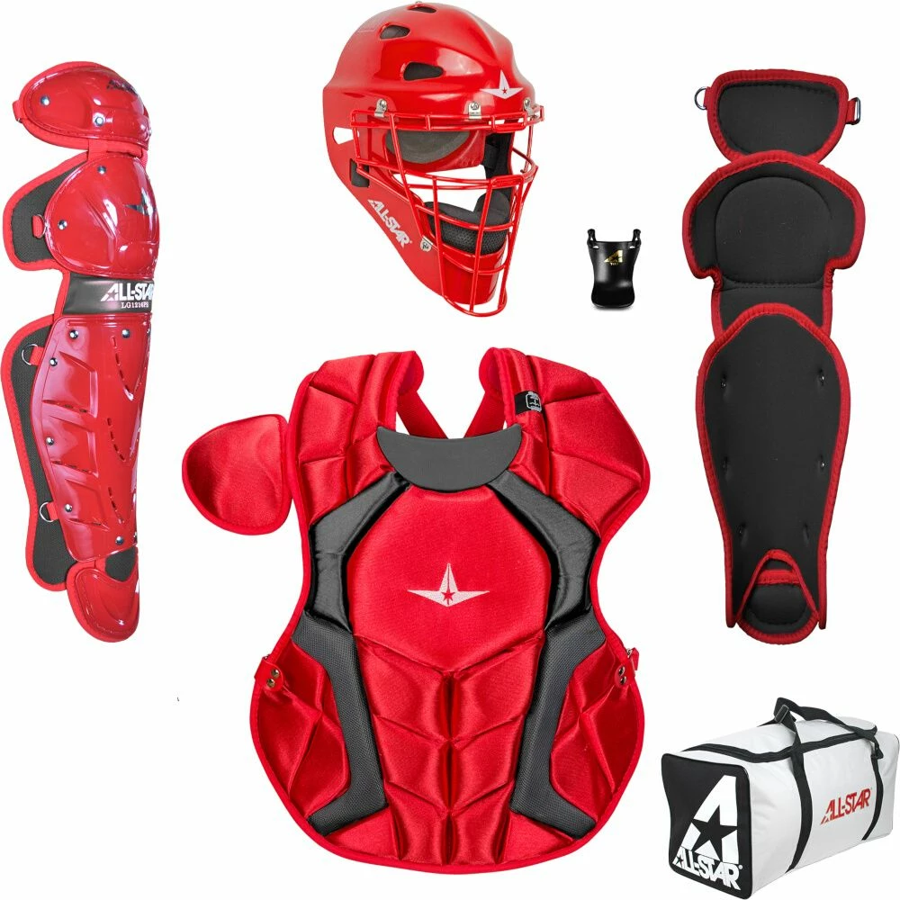 All-Star Player's Series Two Tone Junior Youth Catcher's Gear Set CKCC79PS-TT - Image 4
