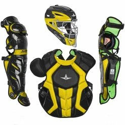 All-Star System 7 Axis CKCCPRO1XTT Adult Baseball Professional Level Two Tone Catcher's Gear Set