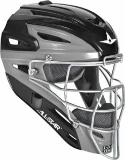 All-Star System 7 MVP2500GTT Adult Graphite Two Tone Catcher's Helmet