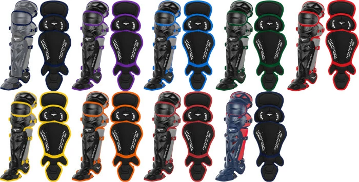 Mizuno Samurai 380408 Adult 16.5 Inch Baseball Leg Guards - Image 2