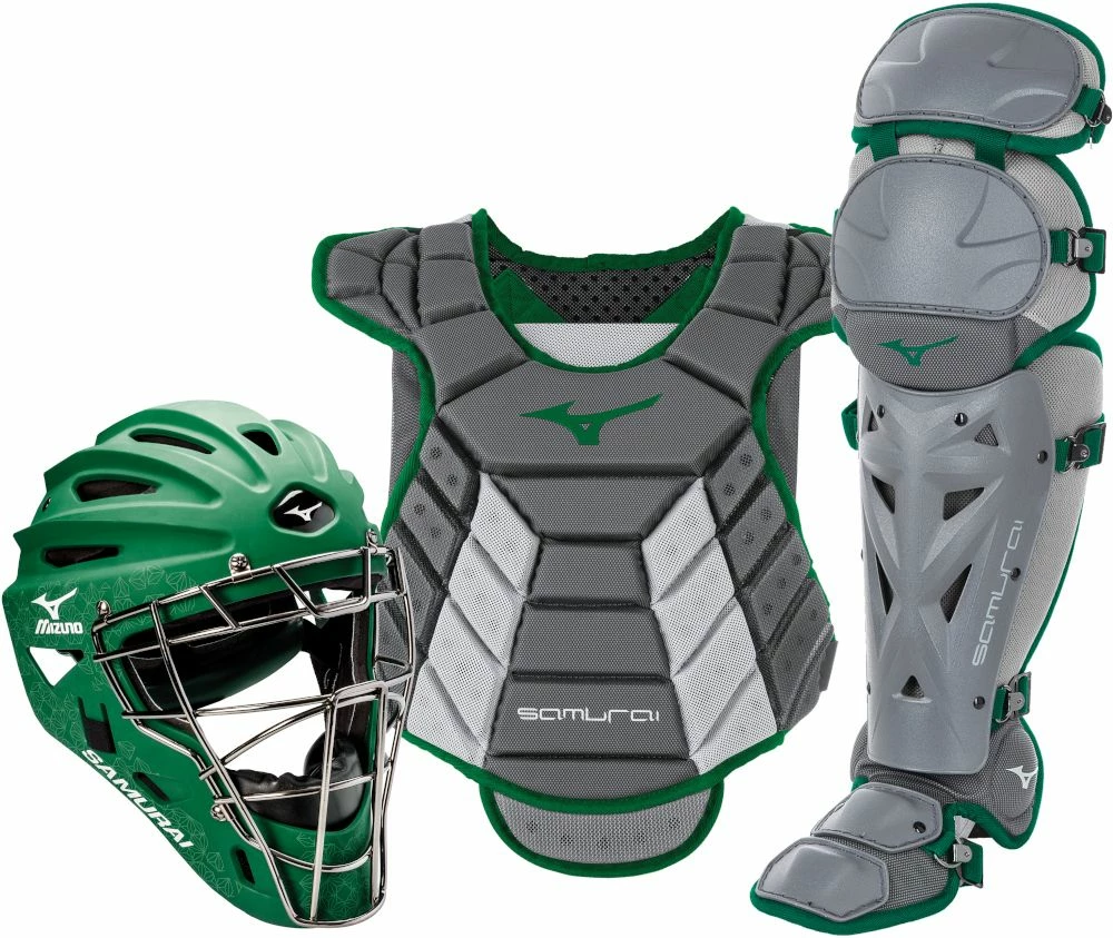 Mizuno Samurai 380422 Women's Fastpitch Softball Intermediate Catcher's Gear Set - Image 3