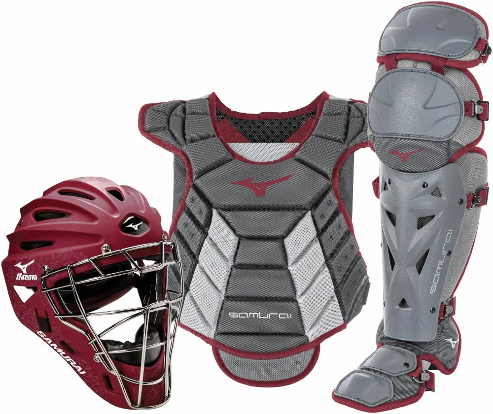 Mizuno Samurai 380422 Women's Fastpitch Softball Intermediate Catcher's Gear Set - Image 4