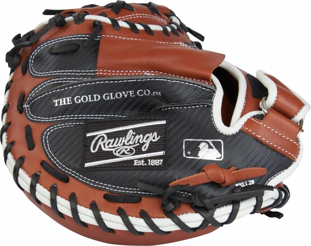 32.5 Inch Rawlings Gamer XLE Catcher's Baseball Mitt GXLESP13BRCF - Image 3