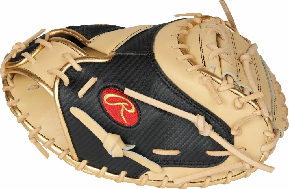 34 Inch Rawlings Heart Of The Hide HyperShell Adult Baseball Catcher's Mitt PROCM41CCF - Image 4