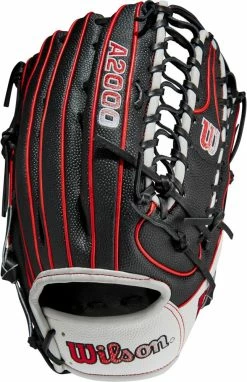 12.75 Inch Wilson A2000 Spin Control SuperSkin Adult Outfield Baseball Glove WBW1009871275