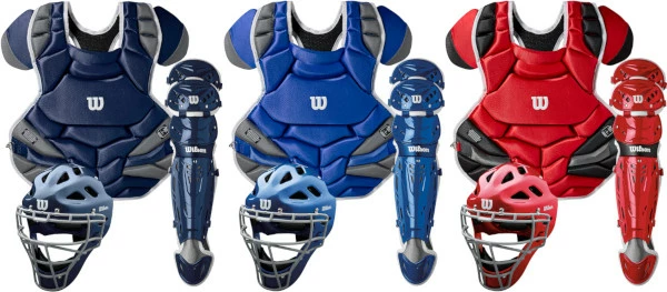 Wilson C1K Protection WTA4604 Intermediate Baseball Catcher's Gear Set - Image 2